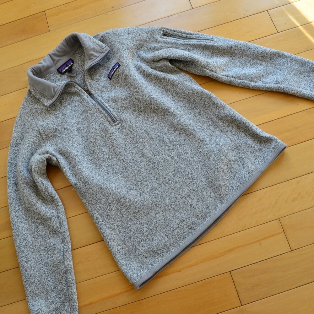 Patagonia Better Sweater Quarter-zip Fleece Jacket Size M - Picture 4 of 11